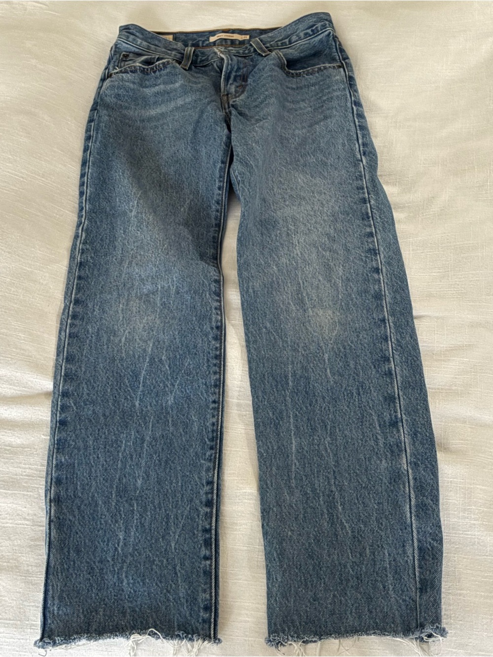 Levi's Women's Straight-Leg Jeans — Blue Wash